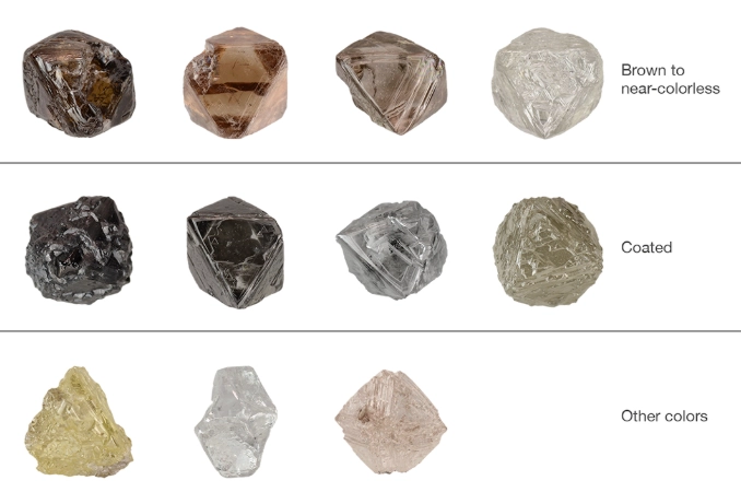 identify rough gemstones