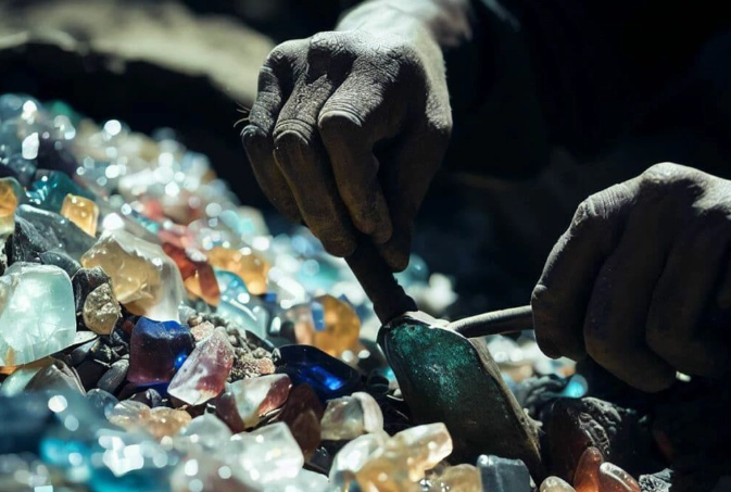 Gemstone mining for beginners