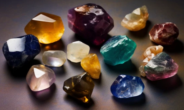 identify rough gemstones