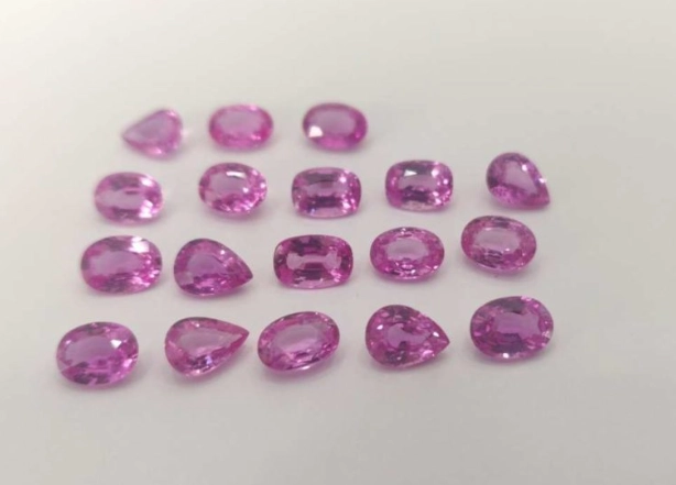 pink sapphire color guide