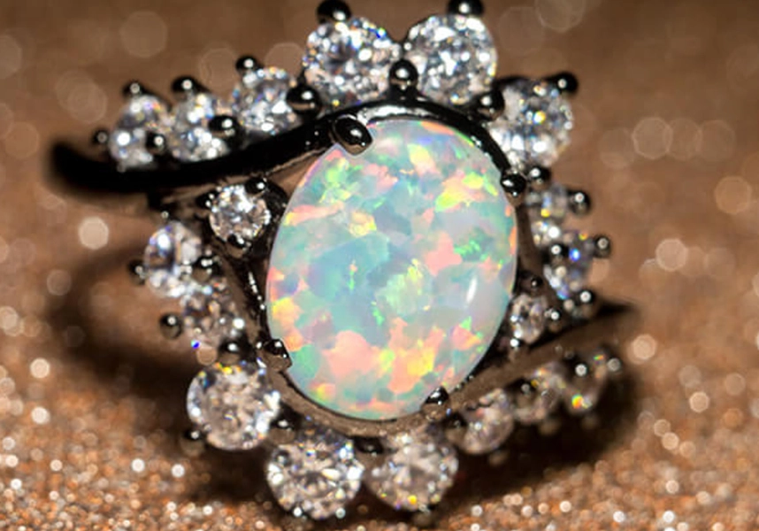 october birthstone opal
