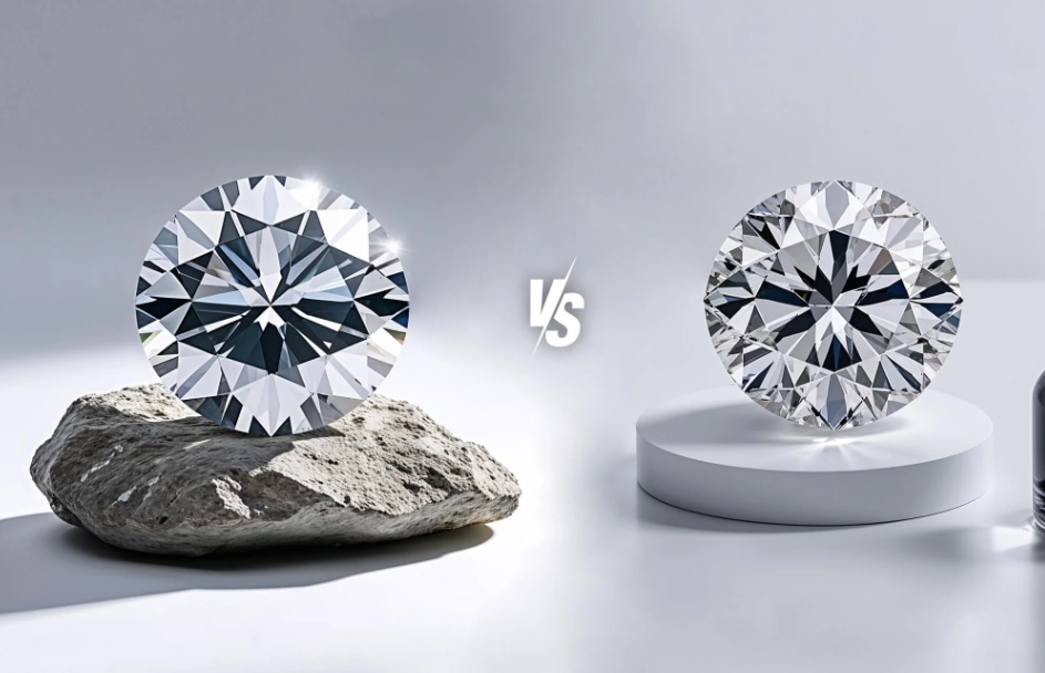 lab grown diamonds vs real