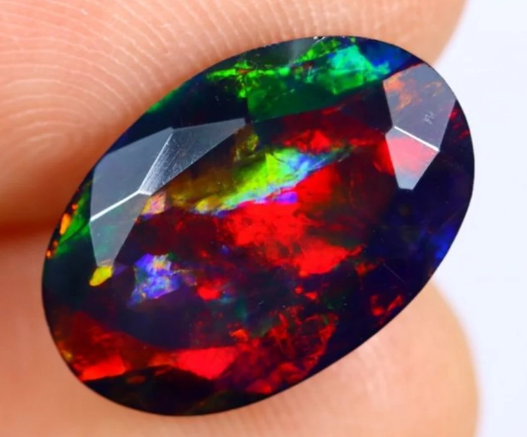 how to tell if black fire opal is real