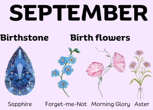 birthstone and flower by month