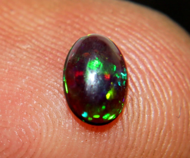 how to tell if black fire opal is real