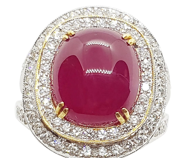 cabochon cut vs faceted