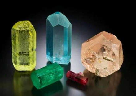 uncut gemstones