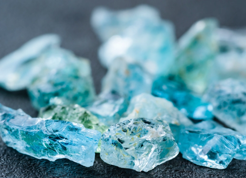 Aquamarine jewelry care