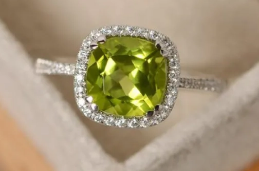 Peridot gemstone