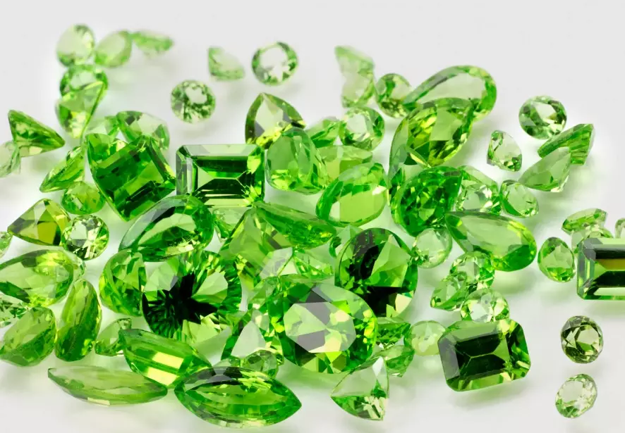 Peridot gemstone