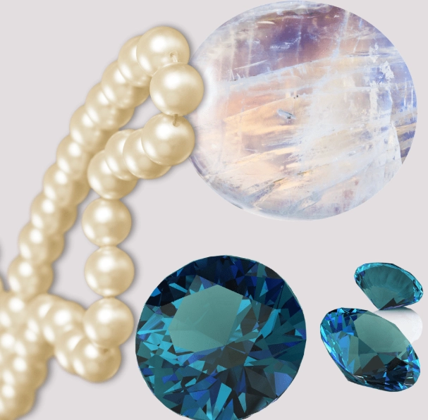 June birthstone moonstone