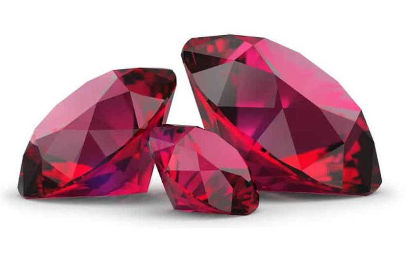 Ruby birthstone jewelry