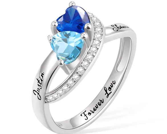 couple birthstone jewelry