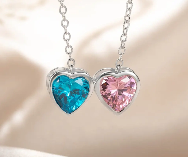 personalized birthstone necklace