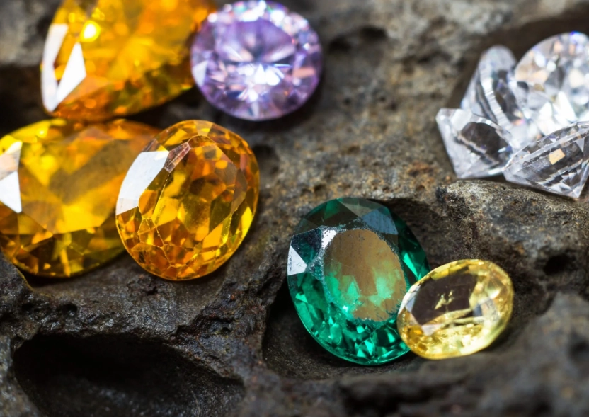 What are some natural gemstones?