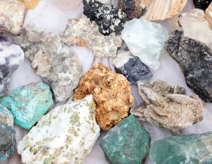 semi-precious stones