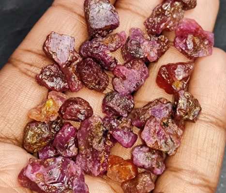 natural uncut gemstones