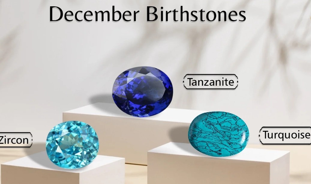 December birthstones comparison