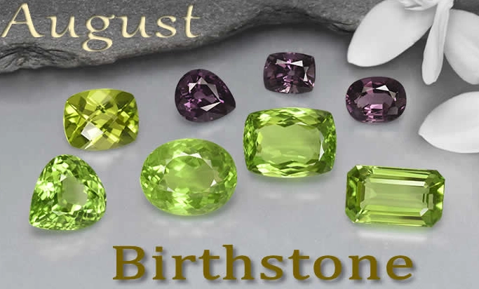 August birthstones
