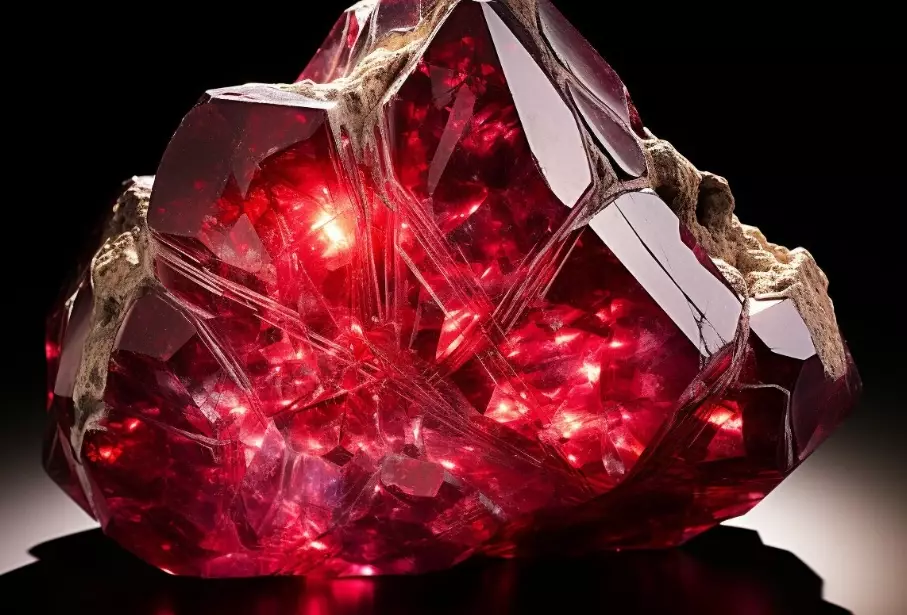 What does the ruby symbolize?