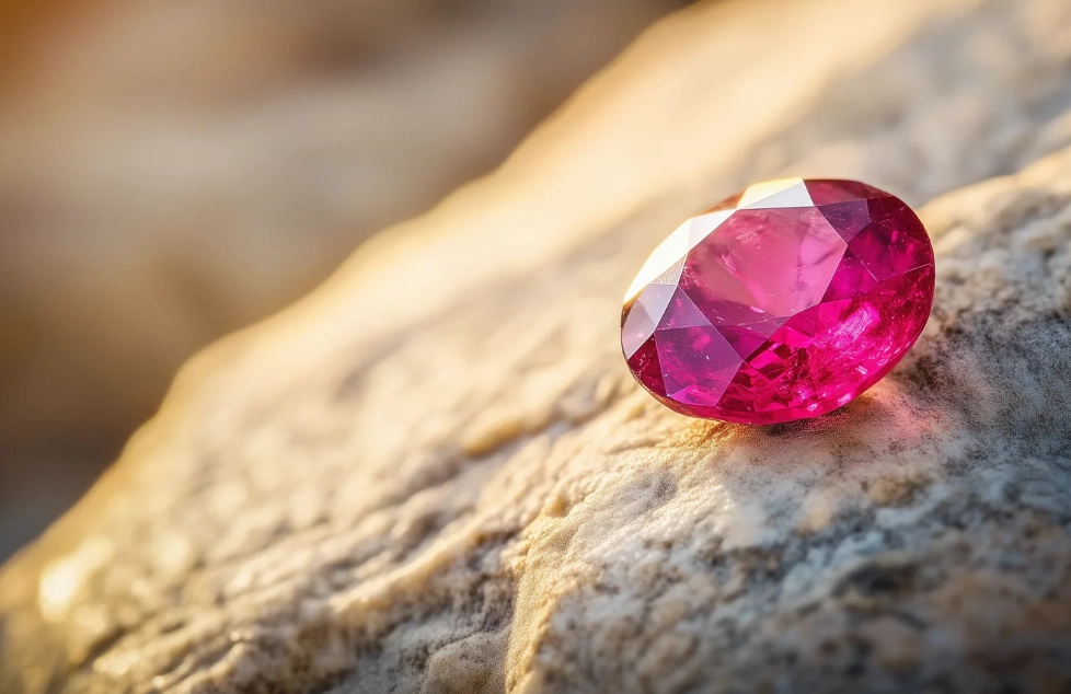 Ruby gemstone