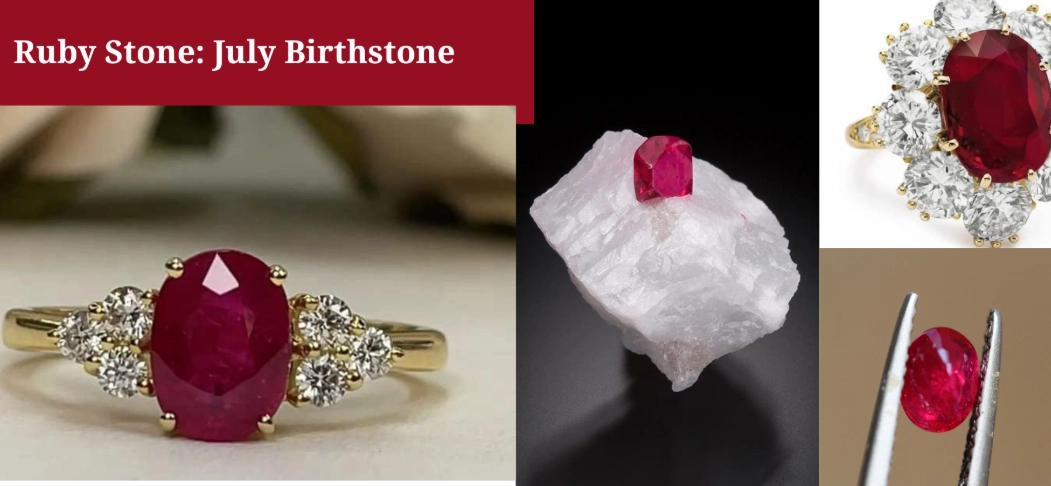 What is the rarest July birthstone?