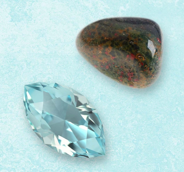 March Birthstones Explained: Why Aquamarine & Bloodstone?