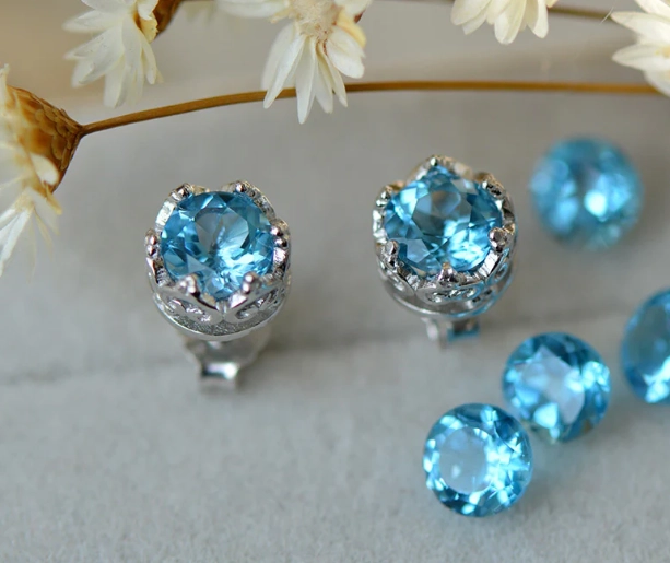 Blue Topaz birthstone November