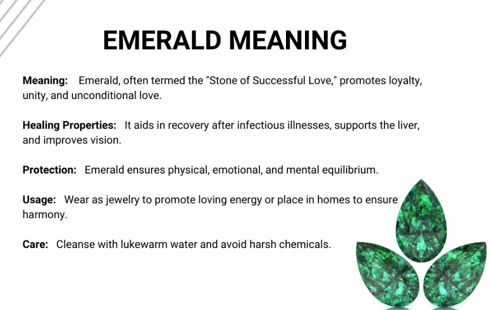 emerald healing properties
