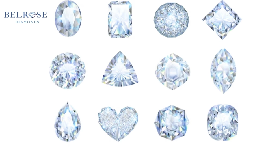 diamond shape vs cut