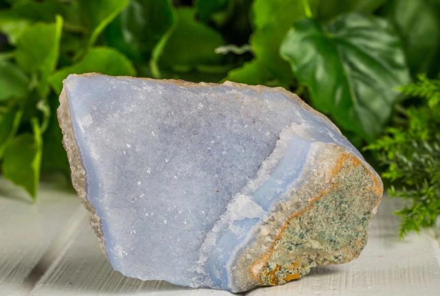 how to identify blue agate
