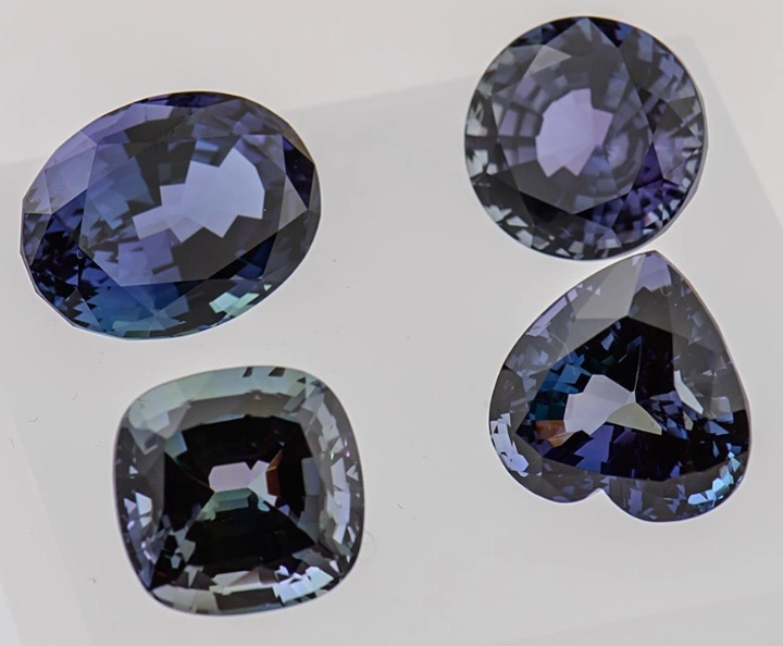 blue-violet gemstone blue-violet gemstone